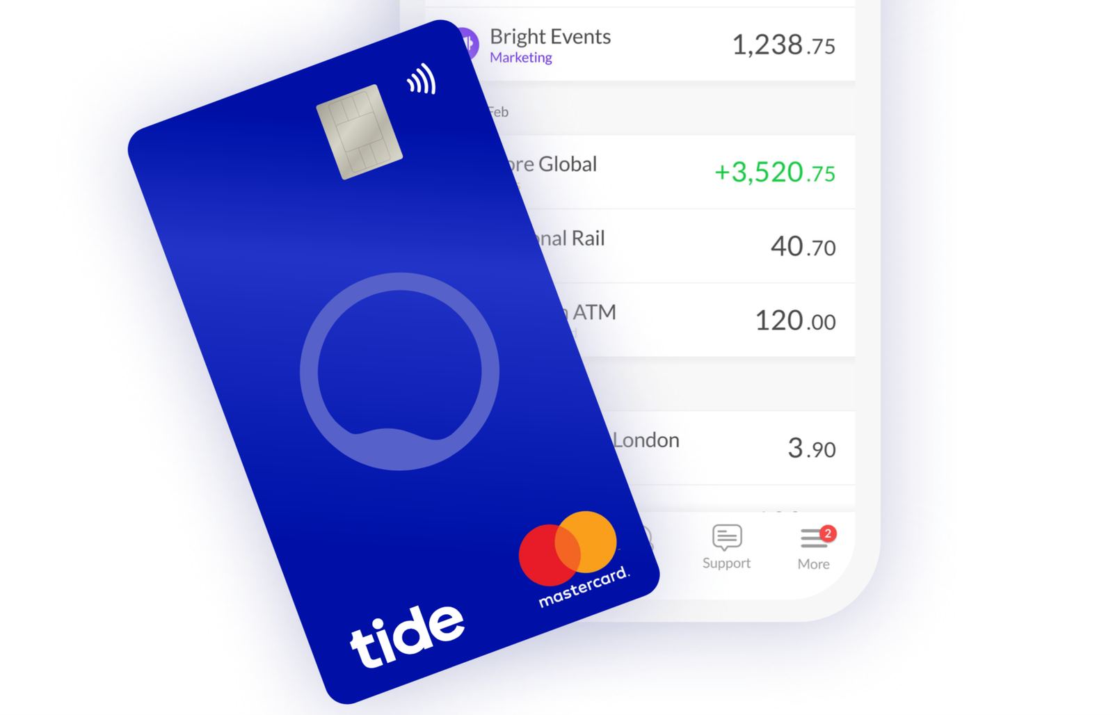 Tide Debit Card